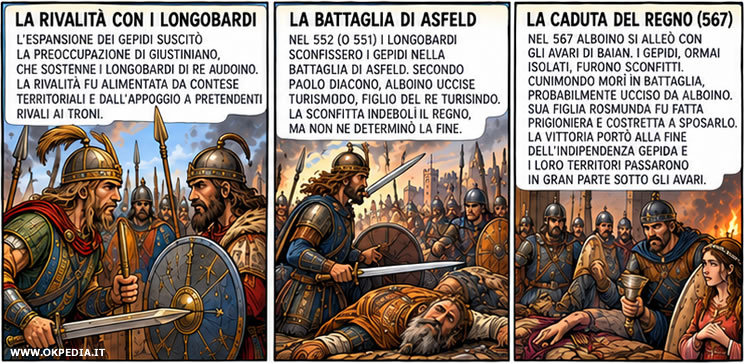 la rivalità con i longobardi