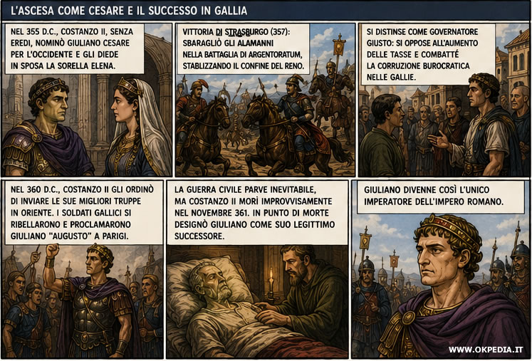 l'ascesa come Cesare