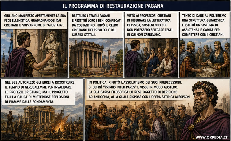 le riforme religiose di Giuliano