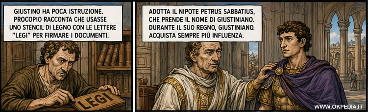 Giustino adotta il nipote
