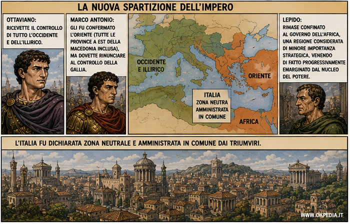 la spartizione del territorio