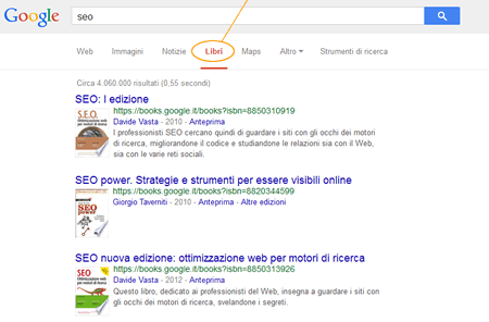 Google Books, il motore di ricerca verticale dedicato ai libri
