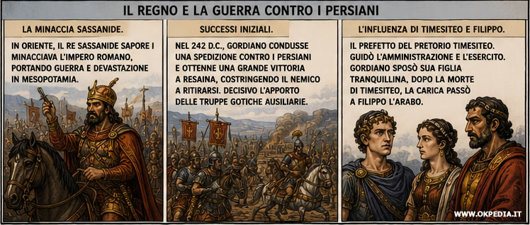 la campagna contro i sassanidi