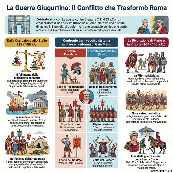 la guerra contro Giugurta