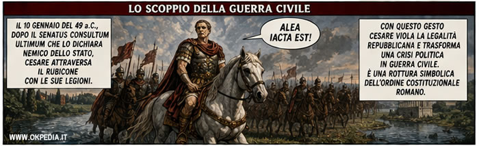 Cesare varca il Rubicone