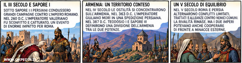 le guerre dal III al V secolo