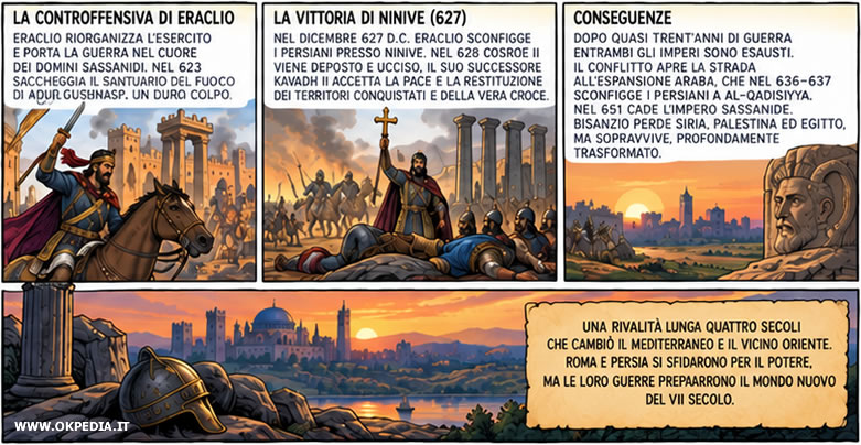 la controffensiva di Eraclio