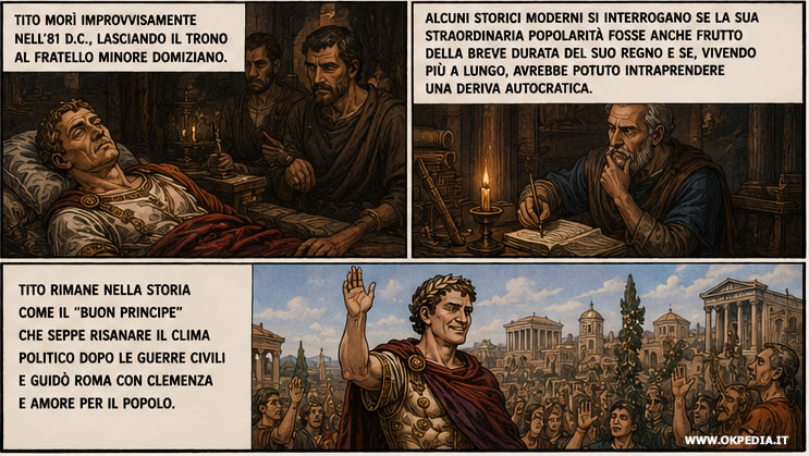 la morte di Tito