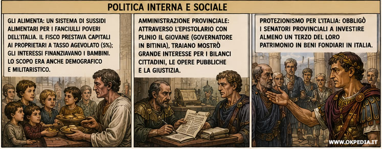 la politica sociale di Traiano