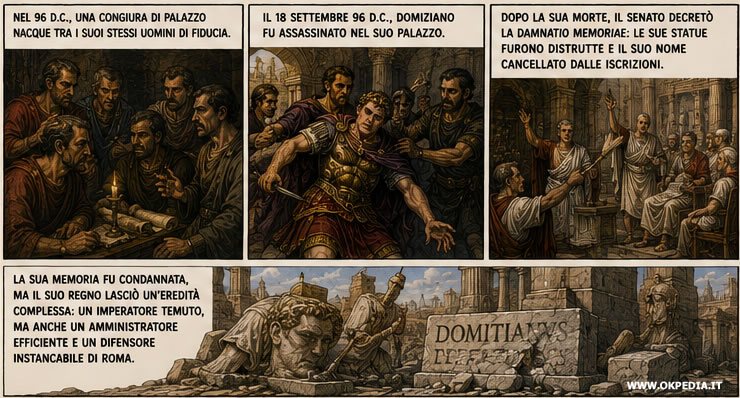 la morte di Domiziano