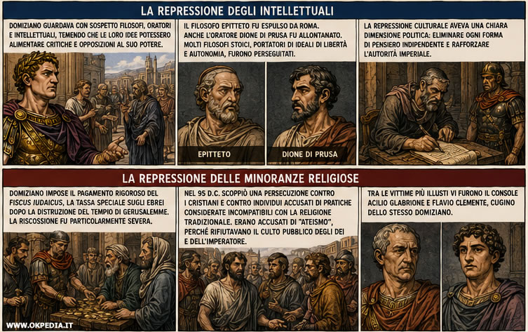 le condanne agli intellettuali e le persecuzioni contro i cristiani