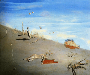 IL SANGUE E PIU DOLCE DEL MIELE ( SALVADOR DALI - 1926-1927 )