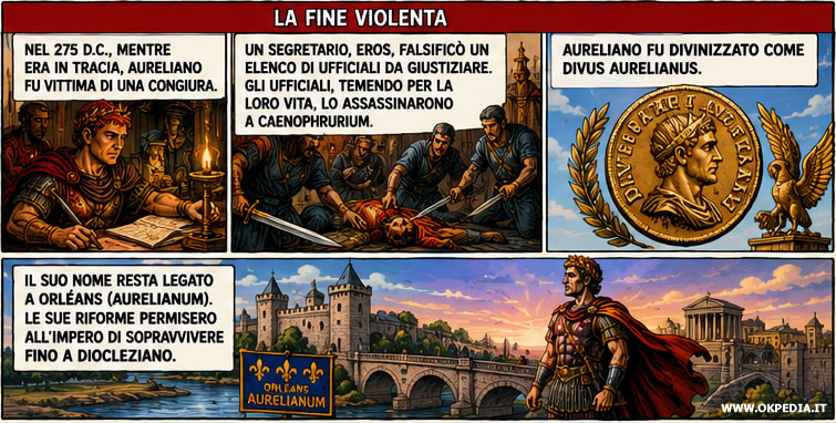 la morte di Aureliano
