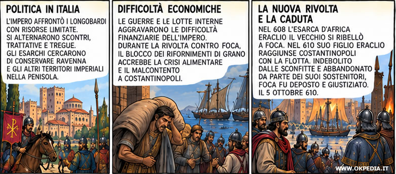 la ribellione di Eraclio
