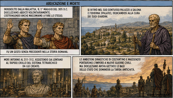 l'abdicazione di Diocleziano