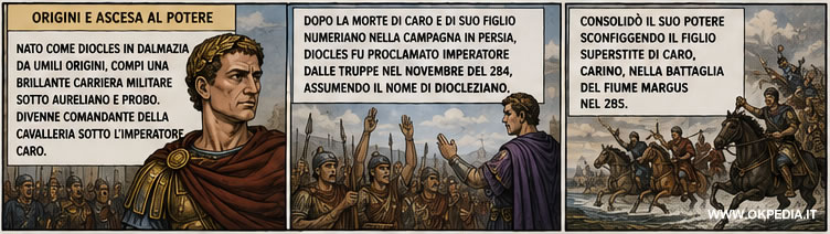 l'ascesa di Diocleziano al potere