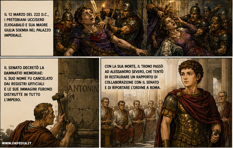 l'assassinio di Eliogabalo