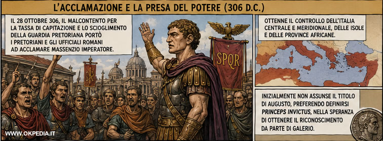 l'ascesa di Massenzio