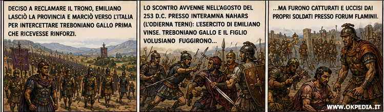 lo scontro con Treboniano Gallo