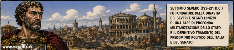 l'impero di Settimio Severo