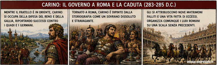 il governo di Carino nell'impero occidentale