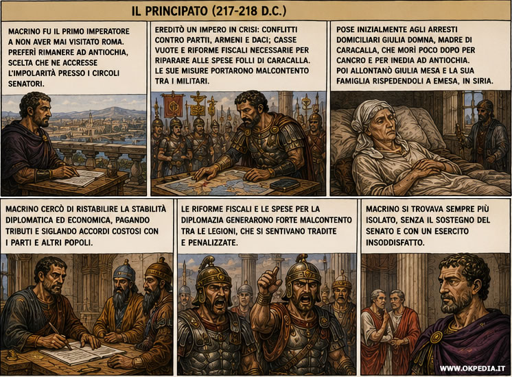 le politiche di Macrino