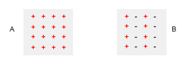 INDUZIONE ELETTROSTATICA POSITIVA