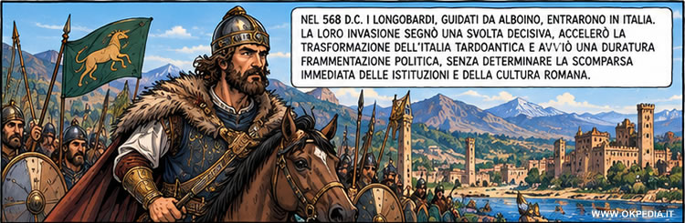 l'invasione dei longobardi