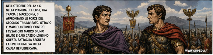 i triumviri contro i cesaricidi