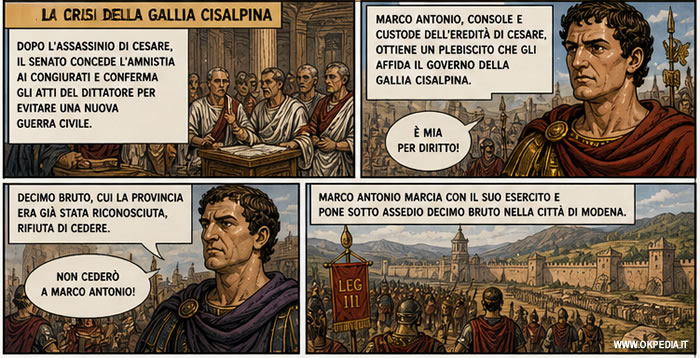 la crisi della Gallia Cisalpina
