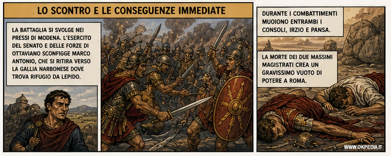 la battaglia di Modena