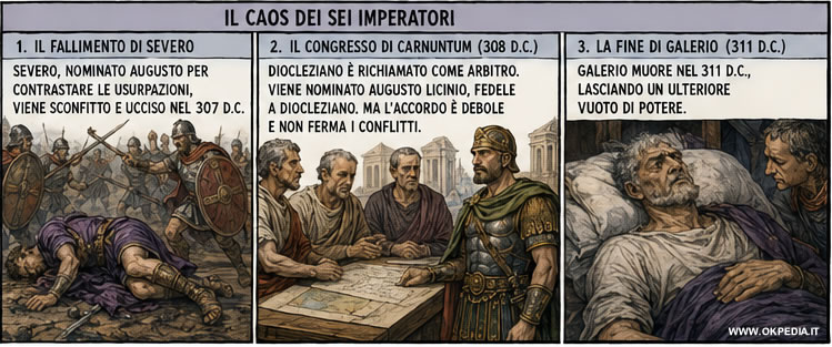 il caos dei sei imperatori