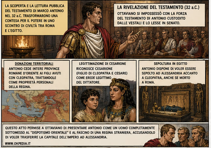 il testamento di Marco Antonio