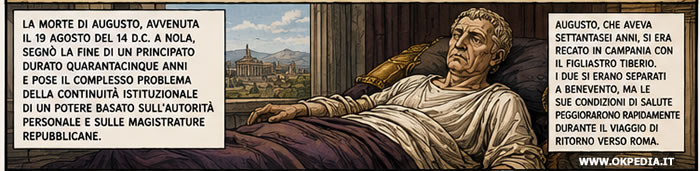 la morte di Augusto