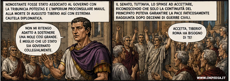 la strategia di Tiberio