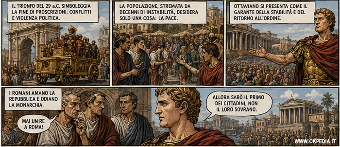 dopo la guerra con Marco Antonio