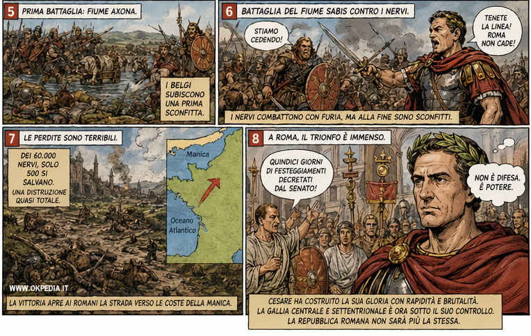la battaglia contro i belgi