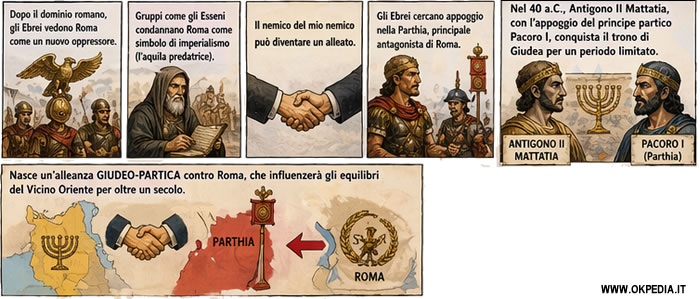 l'alleanza tra parti e giudei