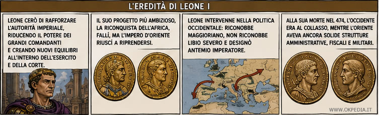 Il bilancio del regno di Leone I