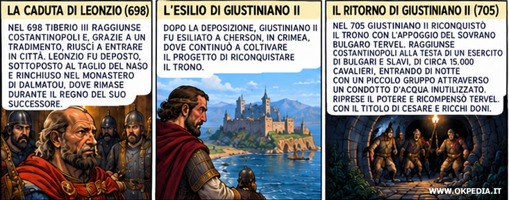 la caduta di Leonzio