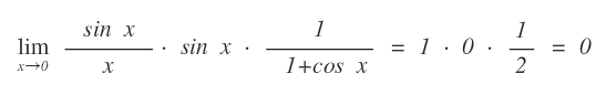 il calcolo del limite notevole