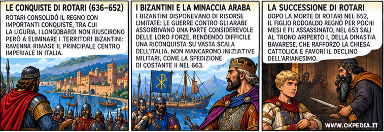 le conquiste di Rotari
