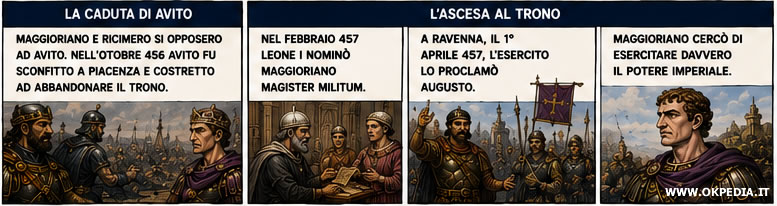 L'ascesa di Maggioriano al trono