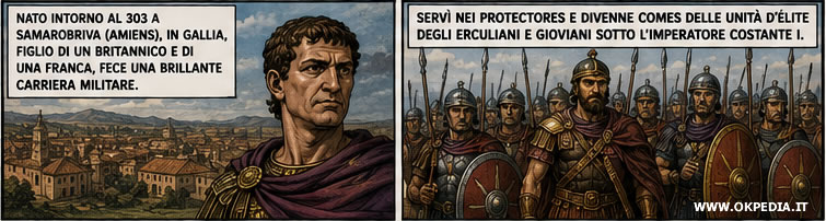 Le origini di Magnenzio