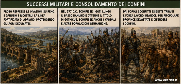 le vittorie contro Goti e Vandali