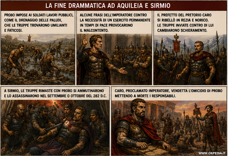 la fine di Probo