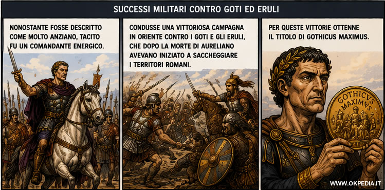 le vittorie militari contro goti ed eruli