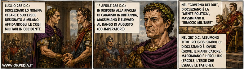 la carriera di Massimiano