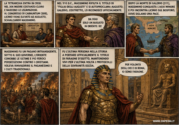 Massimino si autoproclama augusto