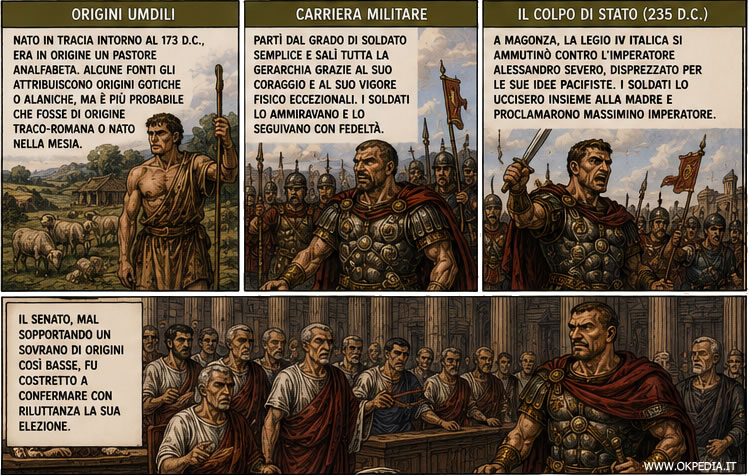 le origini umili e l'ascesa al potere
